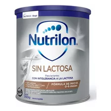 Leche En Polvo Nutrilon Sin Lactosa Deslactosada 350 Gr