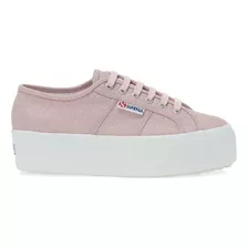 Zapatilla Mujer Superga 2790 Glitter Canvas Pink Ish S1151iw