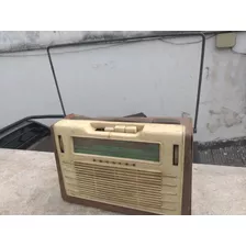 Rádio Philips Companheiro Sucata.! Para Cenográfia Ou Reparo