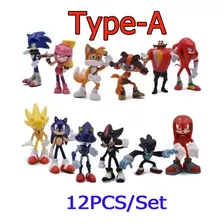 Kit De Robotnik Mini Super Sonic Boom Tails 12 Knuckles Am