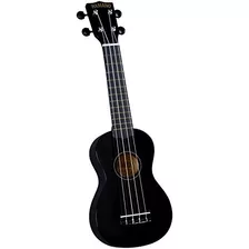 Ukelele Soprano Colorido Negro