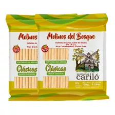 Galletas De Arroz Carilo Molinos Del Bosque Caja X 18u 