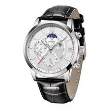 Relógio Masculino Impermeável Casual Luxo 2515
