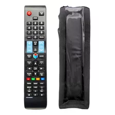 Control Remoto Para Samsung Smart Tv Con Estuche+baterias 