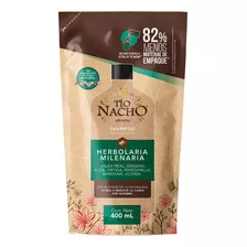 Tio Nacho Shampoo Recarg. Doypack Herbolaria Milenaria 400ml