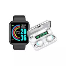 Combo Smart Band Reloj Inteligente D2o Watch + Auricular F95