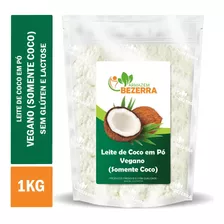 Leite De Coco Em Pó Puro Vegano Sem Outros Ingredientes 1kg