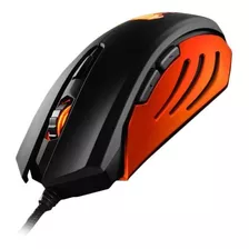 Mouse Gaming Alámbrico Cougar® 200m, Sensor Óptico, 2000dpi Color Naranja