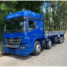 M.benz Atego 3030 8x2 2019/19 Azul Gustavo-caminhões