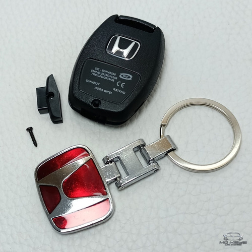 Carcasa Llave Honda Civic Accord Pilot Crv 4b Llavero Foto 4