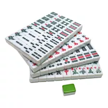 Juego De Mahjong Fichas De Tamaño Completo Juegos De Blanco