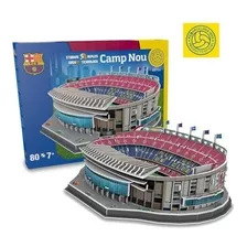 Maquete 3d Oficial Estádio Camp Nou Barcelona Fc