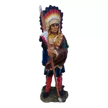 Indio Geronimo Con Lanza De 50cm, Proteccion.