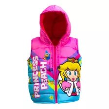 Chaleco De La Princesa Peach De Super Mario 