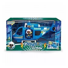 Pinypon Action Helicoptero Policia Luz Fig Int 14782 Pin&pon