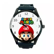 Relógio Super Mario Masculino Jogos Games De Pulso Novo T983