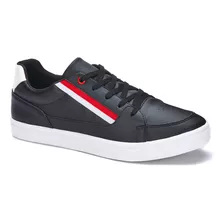 Tenis Casuales Ferrato Para Hombre Negro