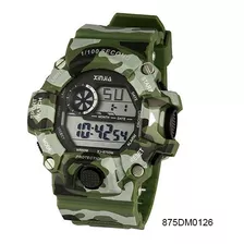 Reloj Camuflado Digital, Resistente Al Agua Xinjia