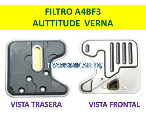 Filtro A4bf3 Attitude Verna Transmision Automatica Foto 2