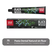 Pasta Dental Natural Con Carbon Splat Blackwood 75ml