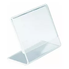 Porta Precio Acrílico De 2mm 5.5x3.5 Cm (pack 20 Pzas)