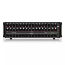 Conversor Digital Stage Box Behringer S32 Mesa 32 In 16 Out