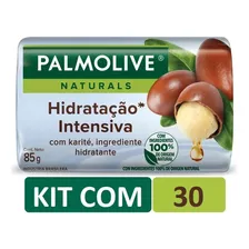 Kit Com 30 Sabonetes Palmolive Hidratação Intensiva 85g