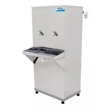 Bebedouro De Água Gira 50 Litros Coluna Inox