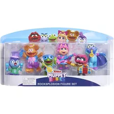 Juego 6 Figuras Rocksplosion De Disney Junior Muppet Babies