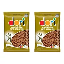 Kit 2 Amendoim Dori Tipo Japonês 700g Crocante E Saboroso