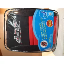 Funda Cubre Asiento Negro Con Rojo Auto Race Performance 