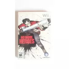 No More Heroes - Nintendo Wii Original Americano - Usado