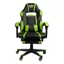 Cadeira Gamer Escritório Ergonômica Giratória Bn-w0008 Verde