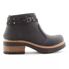 Botas Botinetas Dama Mujer 620 Comodas Tachas Comodas Cshoes