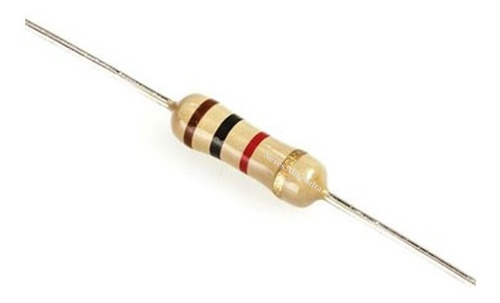 Resistor 1k Ohms - 100 Unidades