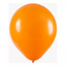 Balão Bexiga Redondo 12 Laranja - 24 Unidades - Art Latex