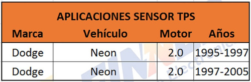 Sensor Tps Dodge Neon 2.0 Foto 6