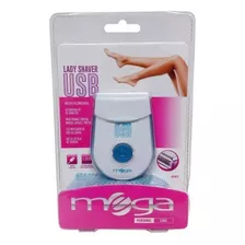 Depilador Elétrico Sem Fio Mega Lady Shaver Usb At3477 Cor Púrpura