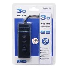 Hub Multipuertos Usb 3.0 4 Puertos De Alta Velocidad