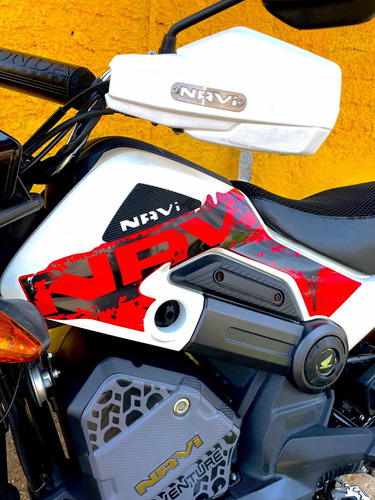 Gomas Protector Tanque Moto Tankpad Honda Navi Par Accesorio Foto 5