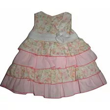 Vestido Para Bebê Babados