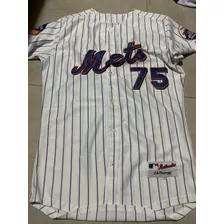 Camisa New York Mets Mlb Majestic Rodriguez