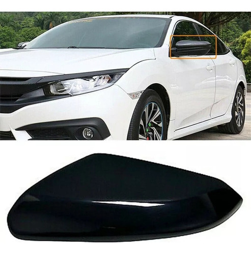 Tapa Retrovisor Concha Para Honda Civic 2016-2021 Foto 6