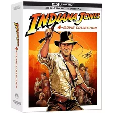 Indiana Jones Coleccion Boxset 4 Peliculas 4k Ultra Hd