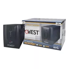 Ups Powest Micronet 2000va Entrada De 110v/220v Nuevos Negro