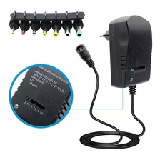 Fonte Universal Regulável Bivolt 30w 7 Pinos Até 3.0a 3v 12v