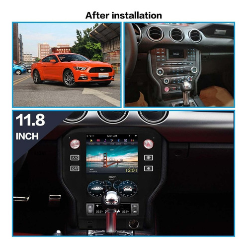 Radio Estreo Tesla Para Ford Mustang 2014-2020 Gps Pantalla Foto 6