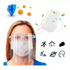 Kit 5 Mascaras De Proteção Facial Com Óculos *reutilizável*