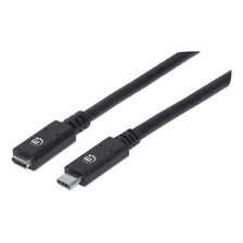 Cable Usb C Macho/hembra Extension 50cm Usb 3.2 - Manhattan