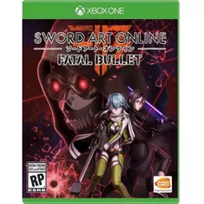 Jogo Sword Art Online Fatal Bullet Xbox One Disco Físico Br